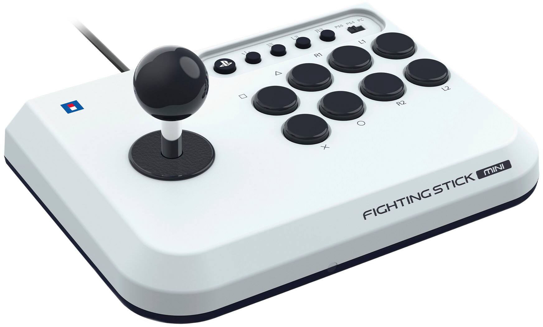 Angle. Hori - HORI Fighting Stick Mini for PlayStation 5 - White.