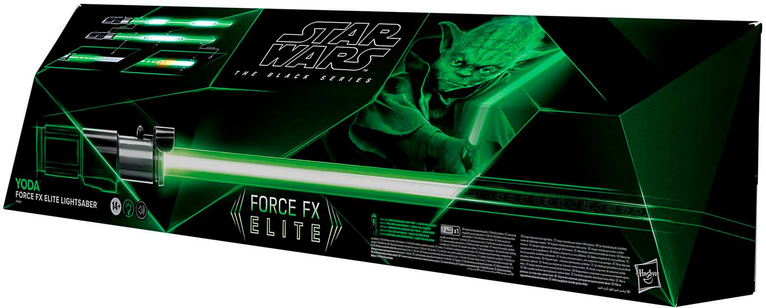 Alt View 18. Star Wars - The Black Series Force FX Elite Yoda Lightsaber.