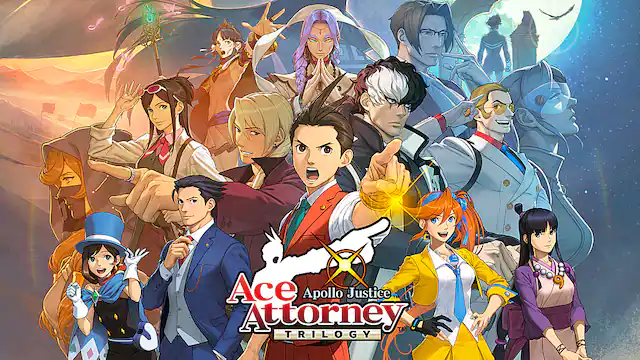 Front. Nintendo - Apollo Justice: Ace Attorney Trilogy. - T (Teen 13+)