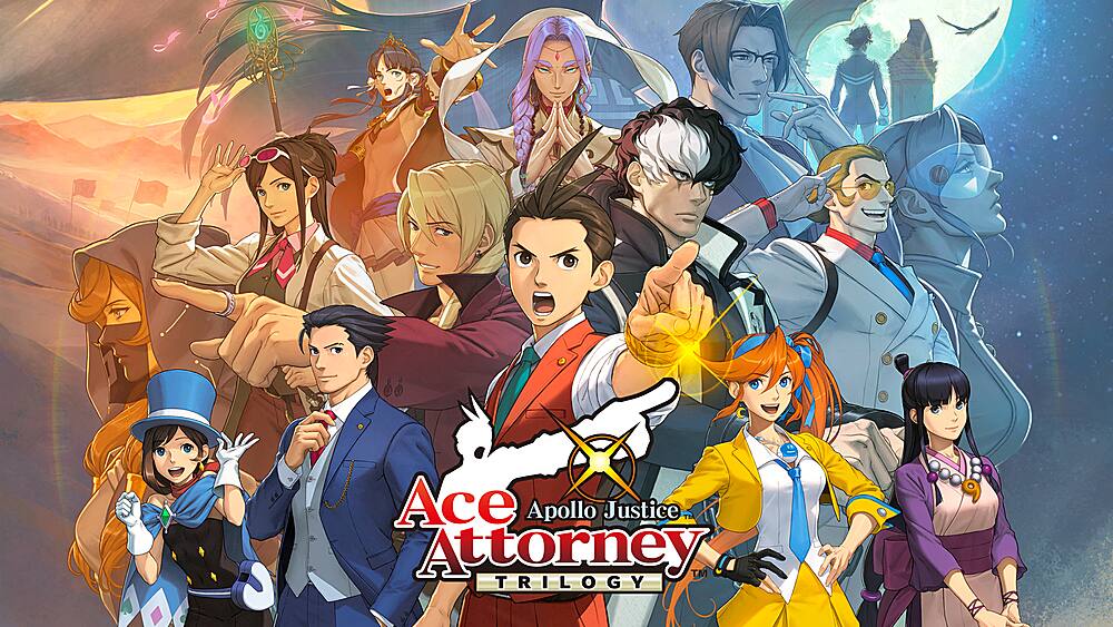 Front. Nintendo - Apollo Justice: Ace Attorney Trilogy.