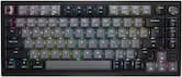 CORSAIR - K65 PLUS RGB 75% Wireless Mechanical Pre-Lubricated MLX Red Linear Switch Gaming Keyboard with Hot-Swappable Switches - Black/Gray