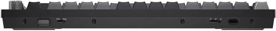 Alt View 13. CORSAIR - K65 PLUS WIRELESS 75% RGB Mechanical Pre-Lubricated MLX Red Linear Switch Gaming Keyboard with Hot-Swappable Switches - Black/Gray.