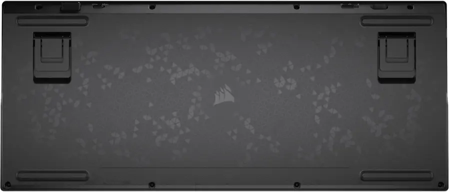 Alt View 14. CORSAIR - K65 PLUS WIRELESS 75% RGB Mechanical Pre-Lubricated MLX Red Linear Switch Gaming Keyboard with Hot-Swappable Switches - Black/Gray.