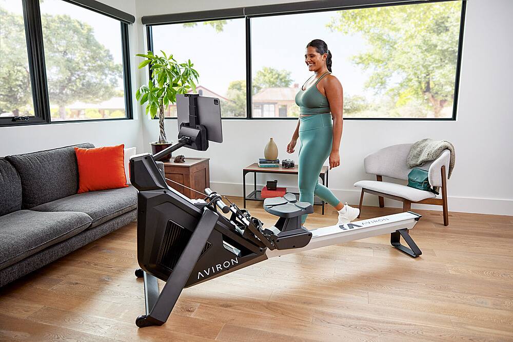 Alt View 14. Aviron - Aviron StrongGo Rower - Black.