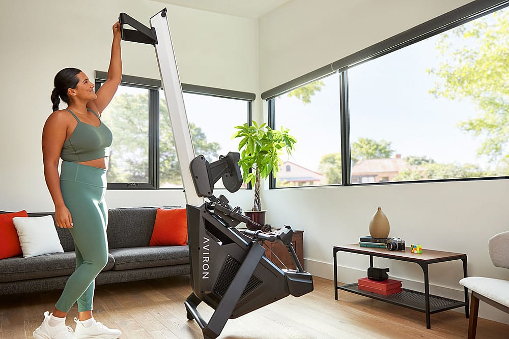 Alt View 15. Aviron - Aviron StrongGo Rower - Black.