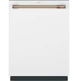 Café - 24" Top Control Smart Built-In Stainless Steel Tub Dishwasher with 3rd Rack, UltraWash and 44 dBA - Matte White