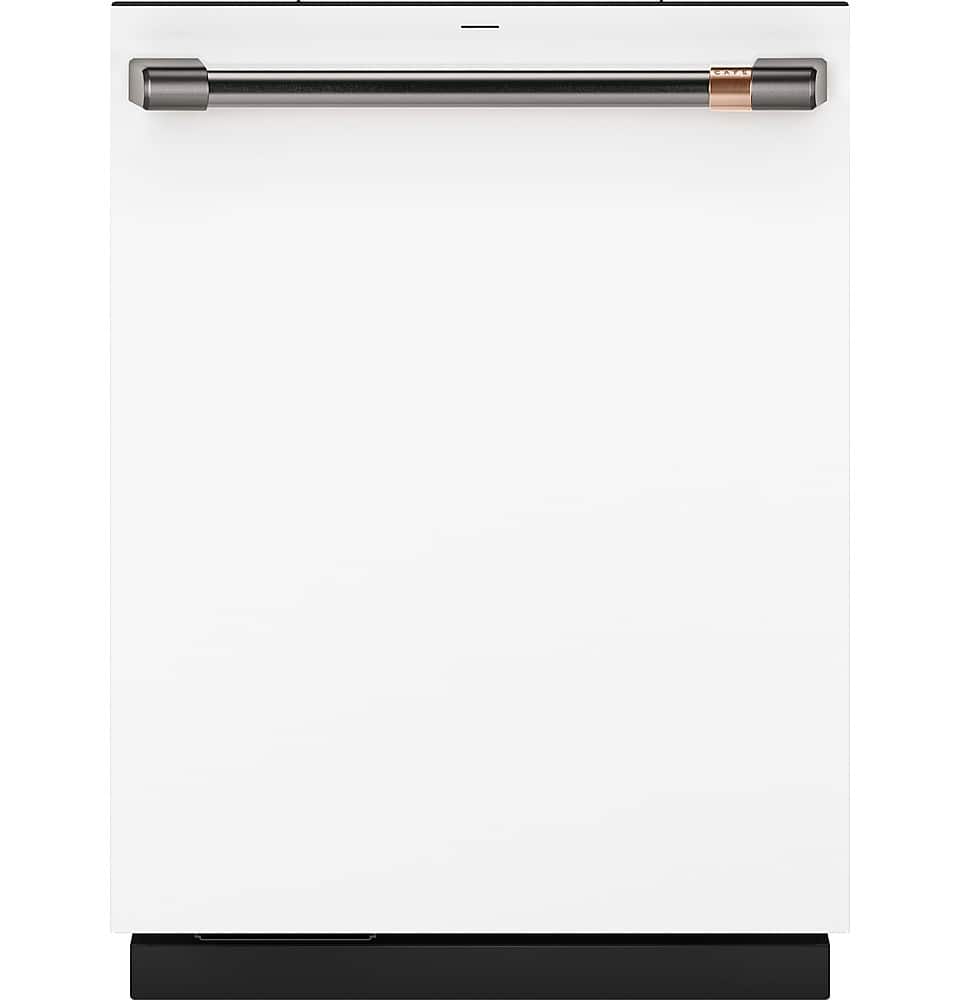 Alt View 38. Café - Top Control Smart Built-In Stainless Steel Tub Dishwasher with 3rd Rack, UltraWash and 44 dBA - Matte White.