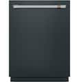 Café - 24" Top Control Smart Built-In Stainless Steel Tub Dishwasher with 3rd Rack, UltraWash and 44 dBA - Matte Black