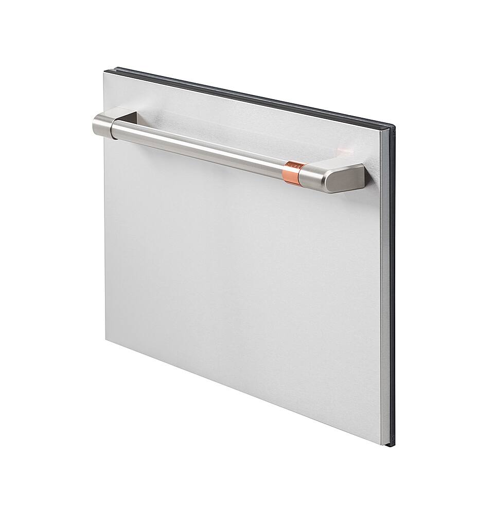 Alt View 34. Café - Energy Star Certified Smart Single Drawer Dishwasher with 6 Wash Cycles, Water Leak Sensor, and Knock to Pause Feature - Stainless Steel.