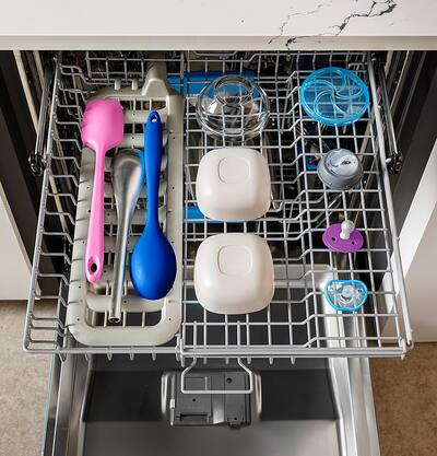 Silverware Dishwasher 3rd Rack Reviews GE Profile 24