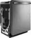 Angle. GE Profile - Top Control Smart Built-In Stainless Steel Tub Dishwasher with 3rd Rack, Dedicated Jet Targeted Wash and 42 dBA - Stainless Steel.