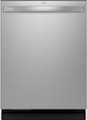 GE Profile - Top Control Smart Built-In Stainless Steel Tub Dishwasher with 3rd Rack, Dedicated Jet Targeted Wash and 42 dBA - Stainless Steel