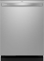 GE Profile - Top Control Smart Built-In Stainless Steel Tub Dishwasher with 3rd Rack, Dedicated Jet Targeted Wash and 42 dBA - Stainless Steel - Front_Zoom