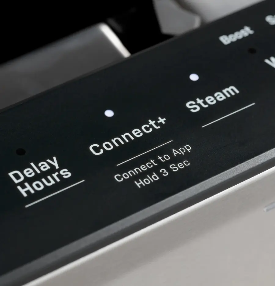 Alt View 21. GE Profile - Top Control Smart Built-In Stainless Steel Tub Dishwasher with 3rd Rack, Dedicated Jet Targeted Wash and 42 dBA - Stainless Steel.