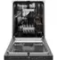 Alt View 12. Café - Top Control Smart Built-In Stainless Steel Tub Dishwasher with Luminous LED Lights and 39 dBA - Platinum Glass.