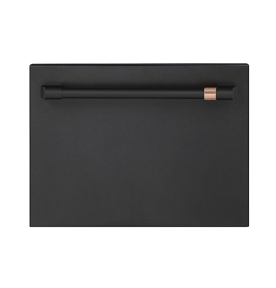 Alt View 35. Café - Energy Star Certified Smart Single Drawer Dishwasher with 6 Wash Cycles, Water Leak Sensor, and Knock to Pause Feature - Matte Black.