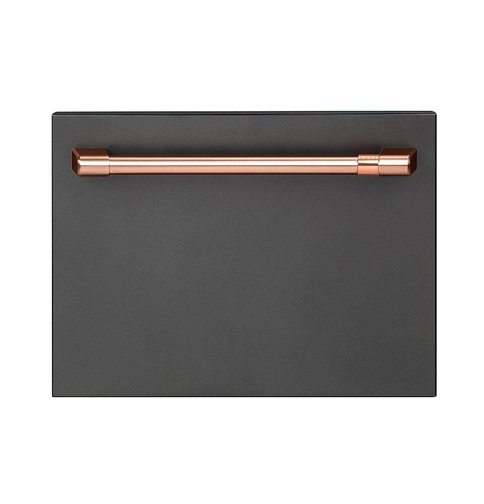 Alt View 36. Café - Energy Star Certified Smart Single Drawer Dishwasher with 6 Wash Cycles, Water Leak Sensor, and Knock to Pause Feature - Matte Black.