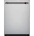 Café - 24" Top Control Smart Built-In Stainless Steel Tub Dishwasher with 3rd Rack, LED Lighting and 39 dBA - Stainless Steel