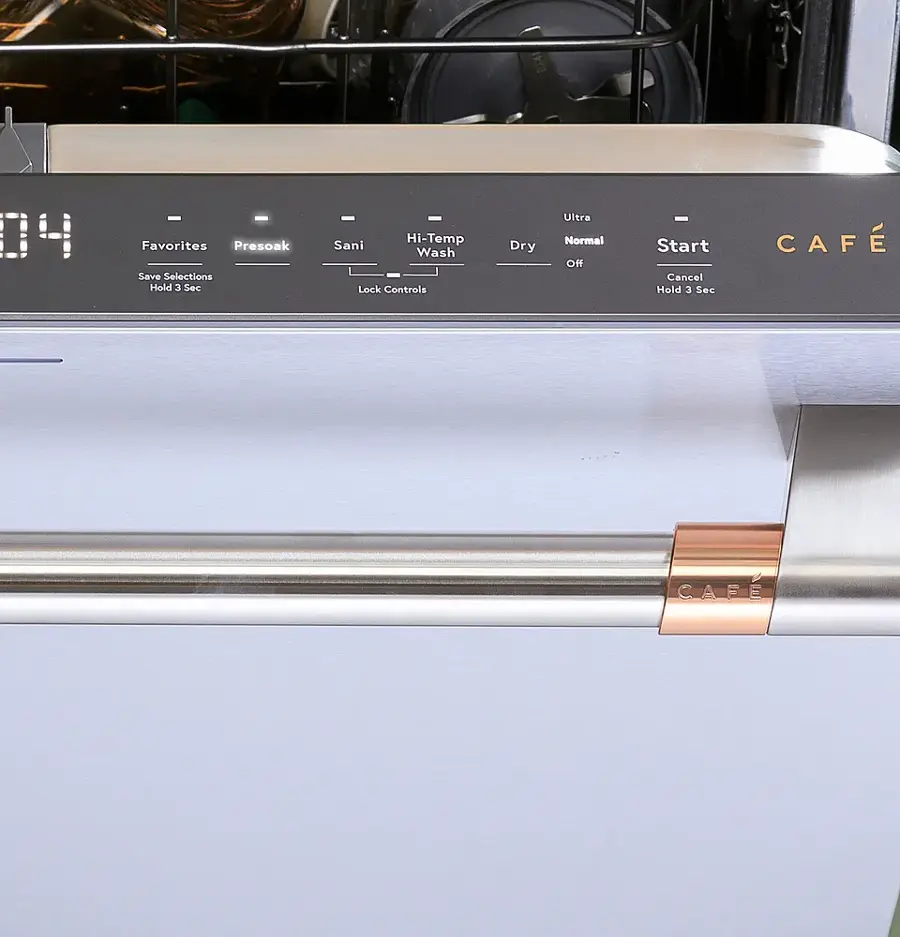 Alt View 17. Café - Top Control Smart Built-In Stainless Steel Tub Dishwasher with 3rd Rack, LED Lighting and 39 dBA - Stainless Steel.