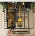 Alt View Zoom 1. Café - Top Control Smart Built-In Stainless Steel Tub Dishwasher with 3rd Rack, LED Lighting and 39 dBA - Stainless Steel.
