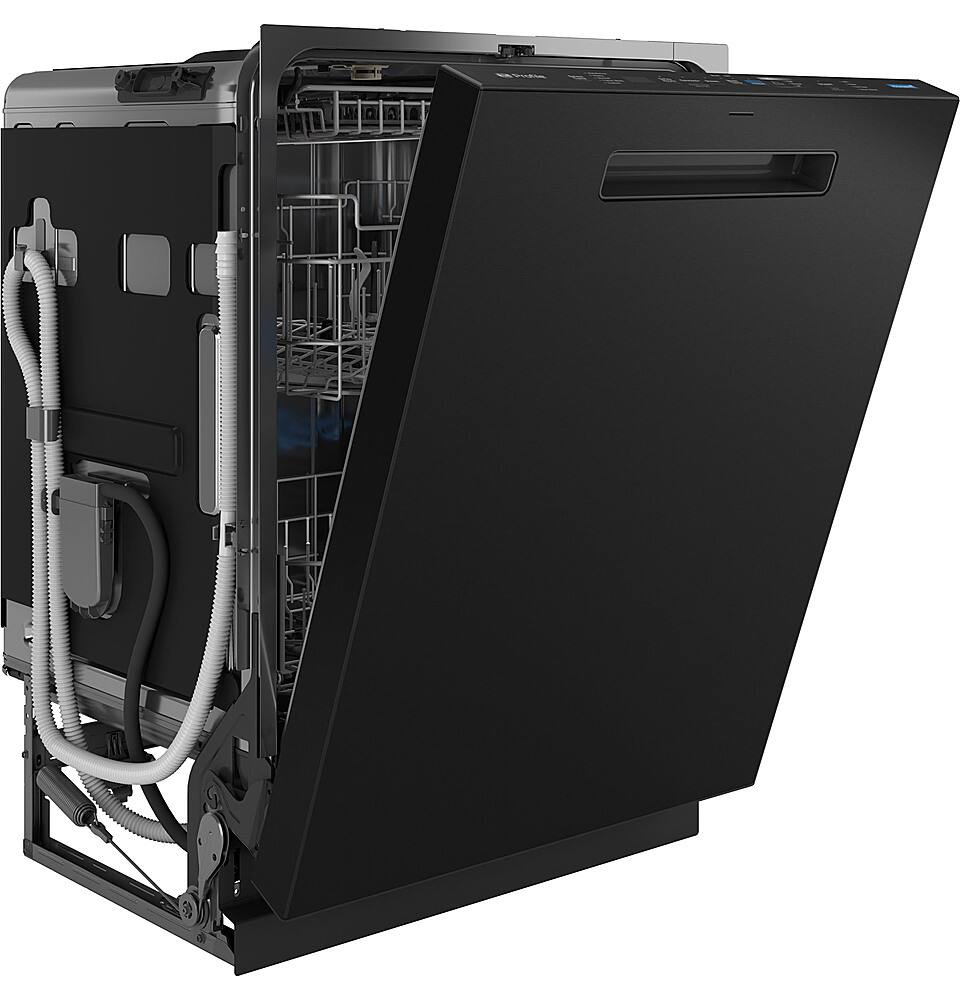 Alt View 23. GE Profile - Top Control Smart Built-In Stainless Steel Tub Dishwasher with 3rd Rack, UltraFresh System and 42 dBA - Black Stainless.
