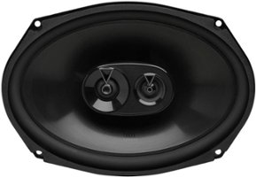 JBL - Club 6” x 9” 3-way Car Speakers with Polypropylene Cones (Pair) - Black - Front_Zoom
