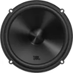 Front. JBL - Club 6-1/2” Component Car Speakers with Polypropylene Cones (Pair) - Black.