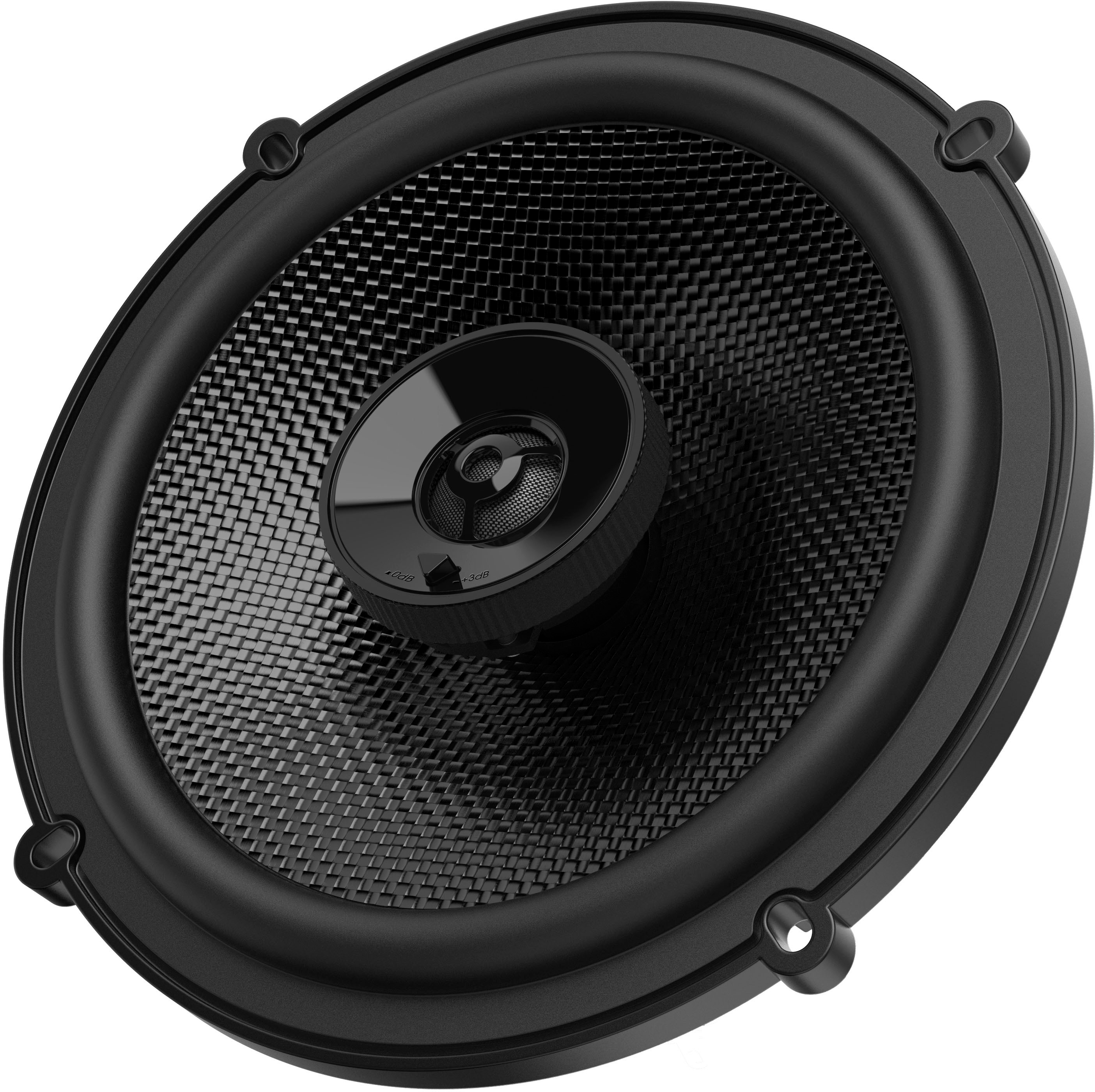Left View: MB Quart - Nautic Premium 8" 2-Way Marine Speakers with Composite IMPP Cones (Pair) - Black