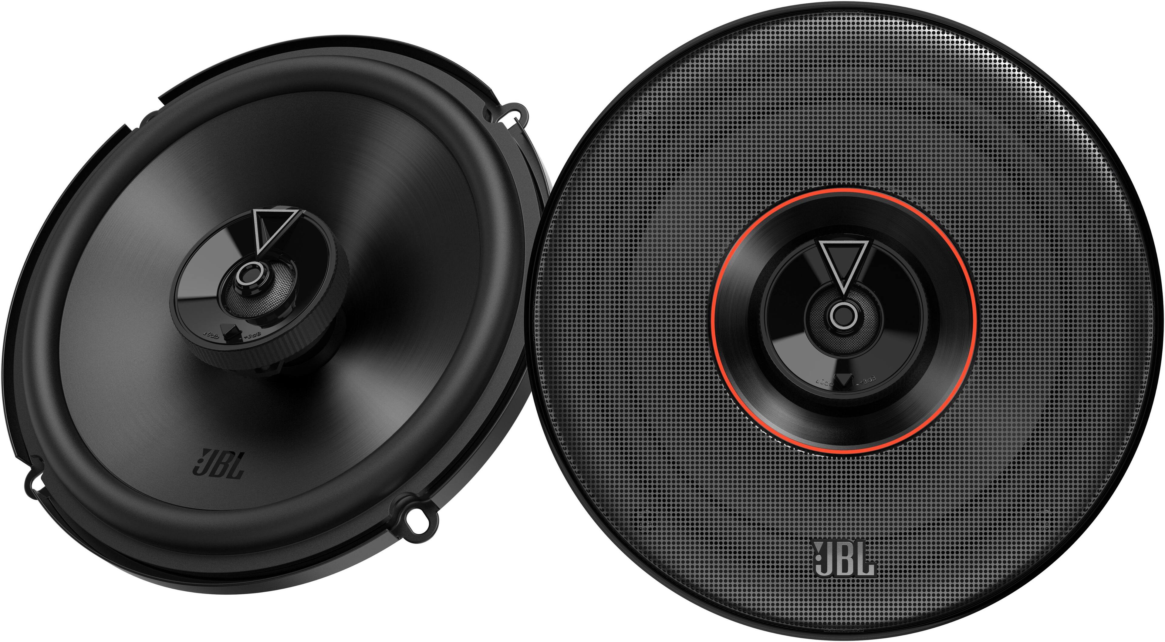 Alt View 11. JBL - Club 6-1/2” 2-Way Car Speakers with Polypropylene Cones (Pair) - Black.