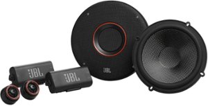 JBL - 6-1/2” Component Premium Speakers - Black - Front_Zoom