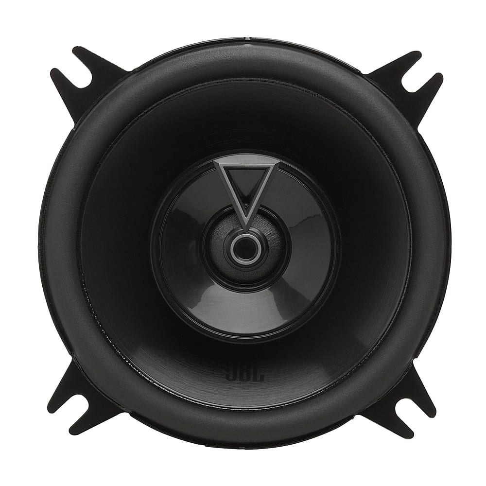 Left. JBL - 4” Two-way car audio speaker no grill - Black.