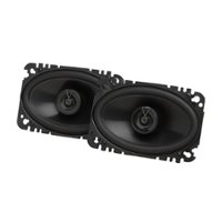 JBL - 4” X 6” Two-way Car Speakers with Polypropylene Cones with No Grills (Pair) - Black - Front_Zoom