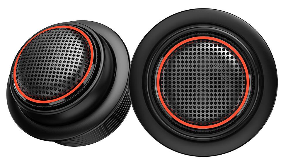 Angle. JBL - Club 3/4” Component tweeter (Pair) - Black.