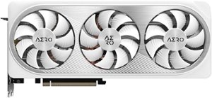 GIGABYTE - NVIDIA GeForce RTX 4070 Ti SUPER Aero OC 16GB GDDR6X PCI Express 4.0 Graphics Card - White - Front_Zoom