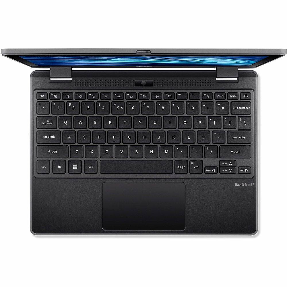 Alt View 18. Acer - TravelMate Spin B3 B311R-33 2-in-1 11.6" Touch Screen Laptop - Intel with 4GB Memory - 128 GB SSD - Black.