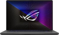 ASUS - ROG Zephyrus G16 16" 165Hz Gaming Laptop FHD-Intel 13th Gen Core i7 with 16GB Memory-NVIDIA GeForce RTX 4070-512GB SSD - Eclipse Gray - Front_Zoom