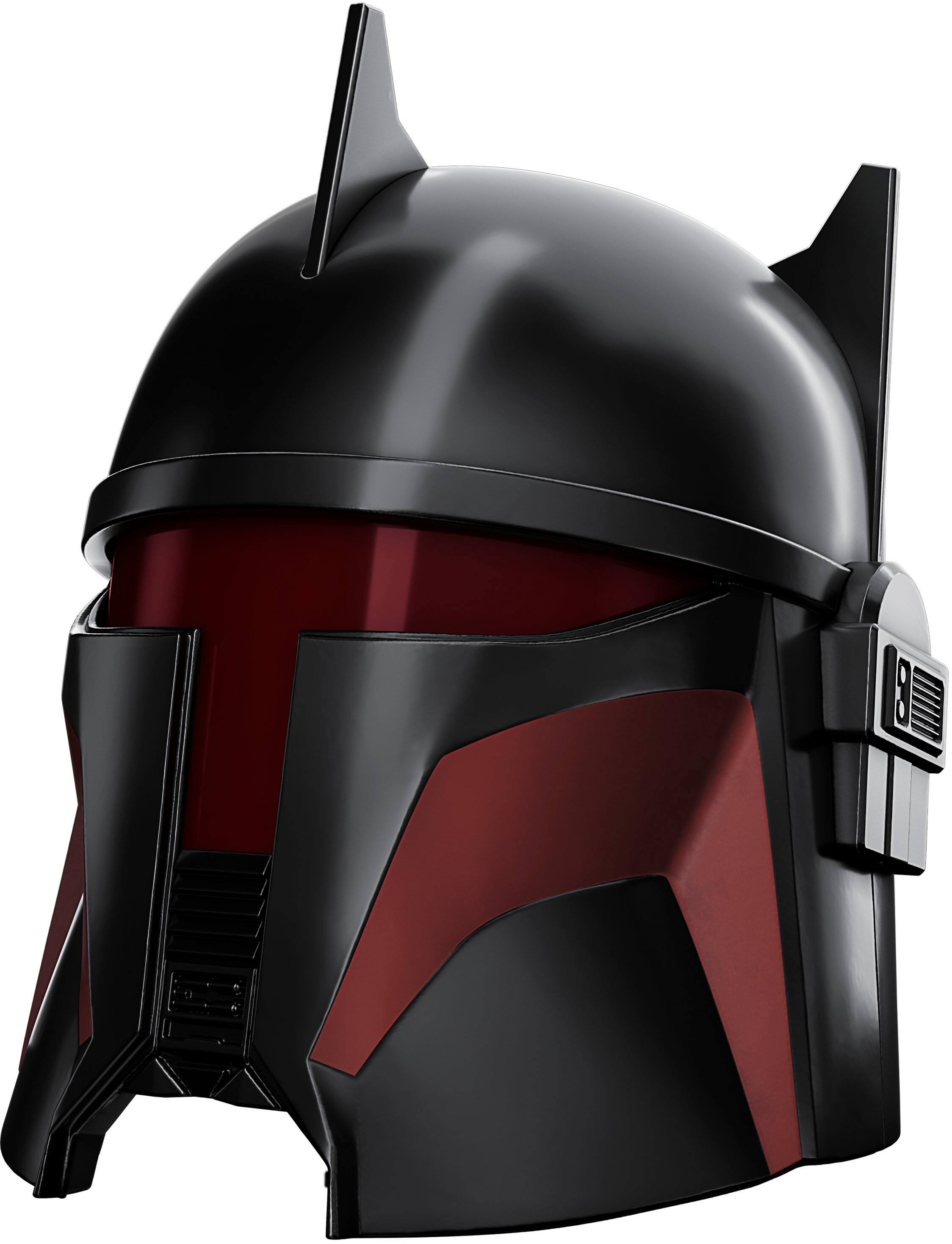 Left. Star Wars - The Black Series Moff Gideon Electronic Helmet.