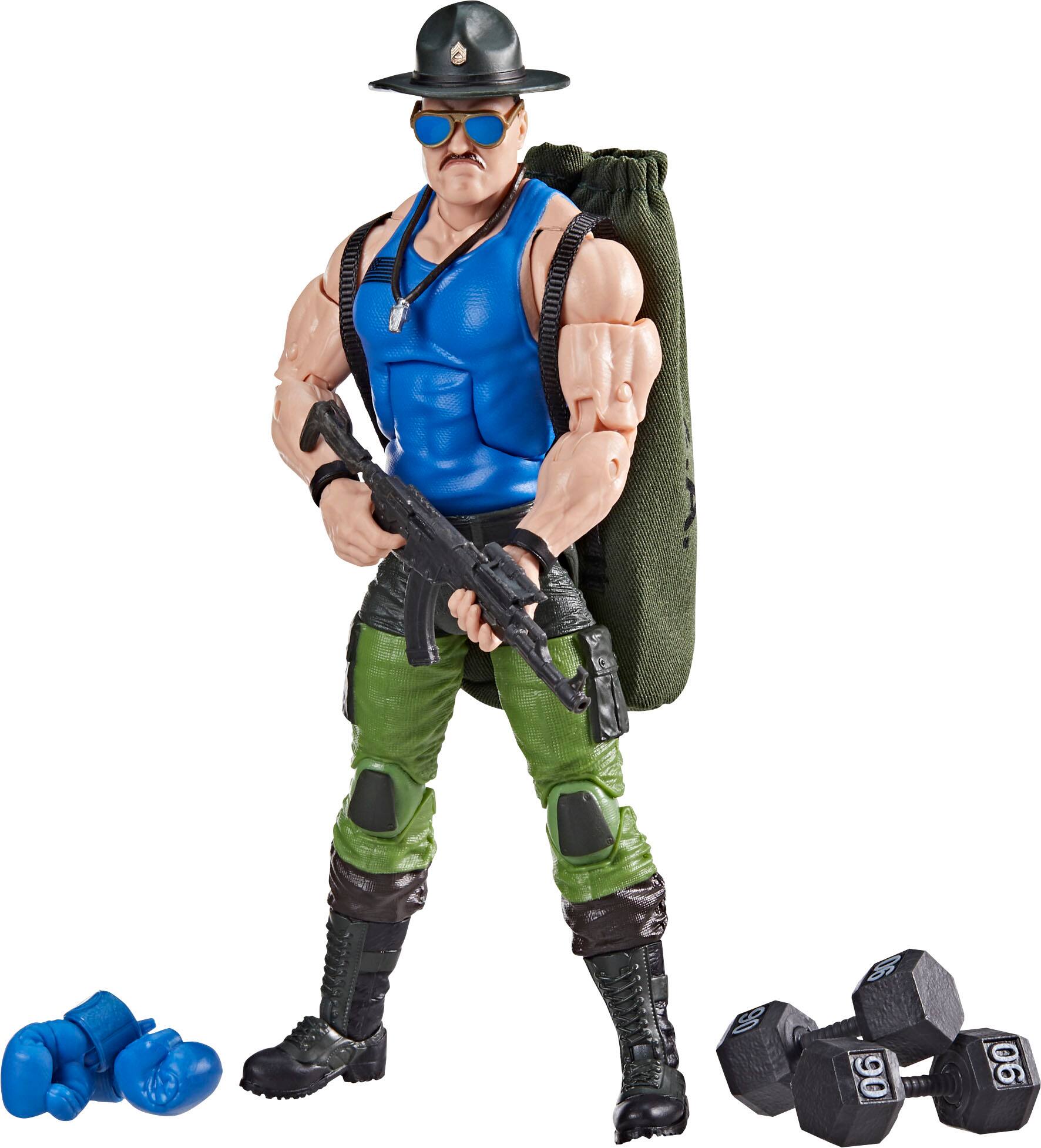 Left. G.I. Joe - Classified Series #129, Mad Marauders Sgt Slaughter.