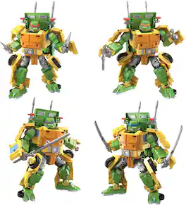Collaborative Teenage Mutant Ninja Turtles x Transformers Party Wallop