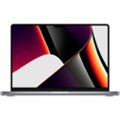 Front Zoom. Apple MacBook Pro 16" (2021) Refurbished 3456x2234 - M1 Pro 10 Core CPU with 16GB Memory - 16 Core GPU - 512GB SSD - Space Gray.