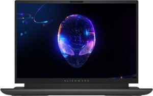 Alienware - m18 R2 QHD+ 165Hz Gaming Laptop - Intel Core i9 - 32GB Memory - NVIDIA GeForce RTX 4070 - 1TB SSD - Windows 11 Home - Dark Metallic Moon - Front_Zoom