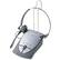 Left. Plantronics - Telephone Headset System - Grey.