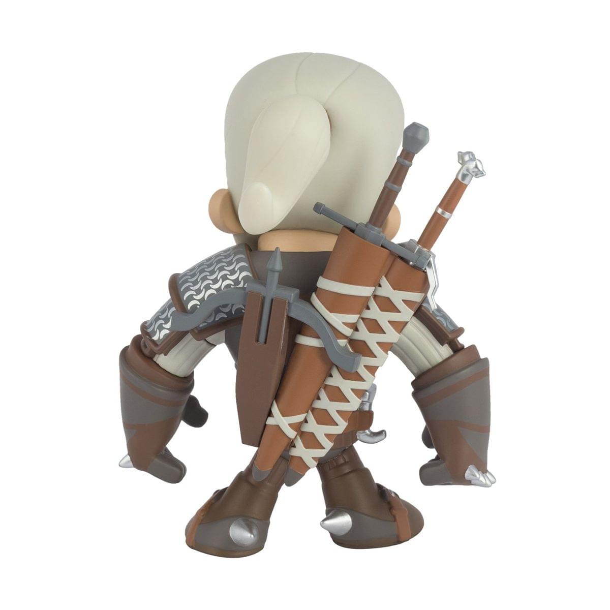 Alt View 1. JINX - Witcher 3 Geralt of Rivia 6" Vinyl Figure - Brown.