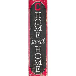 Fan Creations - Cleveland Indians 24" Home Sweet Home Leaner Sign - Multicolor