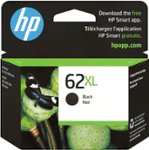 Front Zoom. HP - 62XL High-Yield Ink Cartridge - Black.