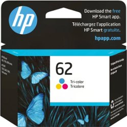 HP - 62 Standard Capacity Ink Cartridge - Tri-Color - Front_Zoom