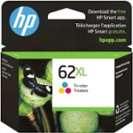 Front. HP - 62XL High-Yield Ink Cartridge - Tri-Color.
