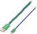 Front. Modal™ - Apple MFi Certified 4' Twist Lightning Cable - Blue/Green.