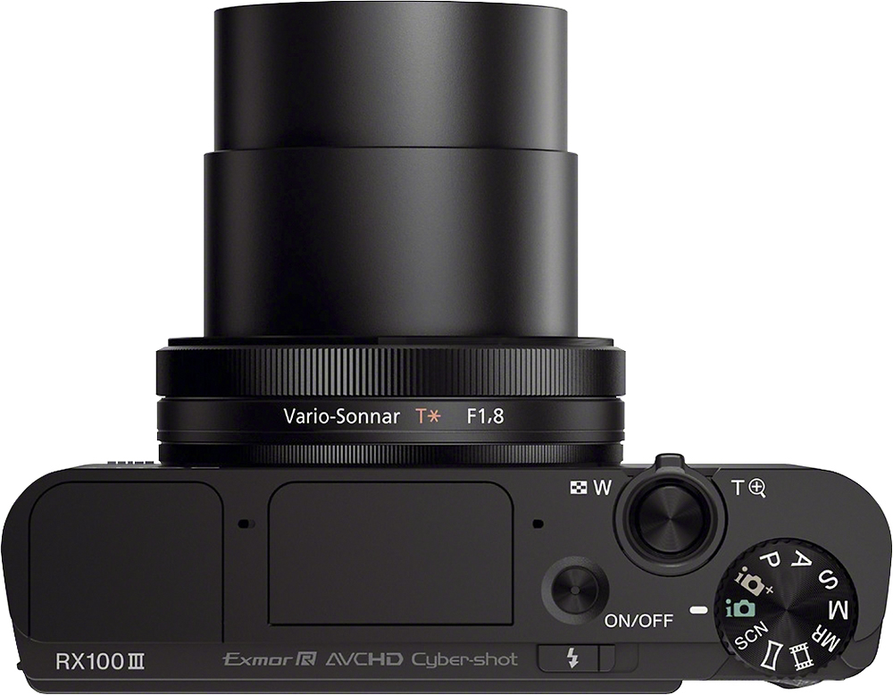 Sony Cyber-shot RX100M III 20.1-Megapixel Digital Camera Black 