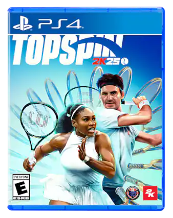 B PS4. TOPSPI 2K25 LO EVERYONE E ESRB MANBAND 13 2K. - E (Everyone)